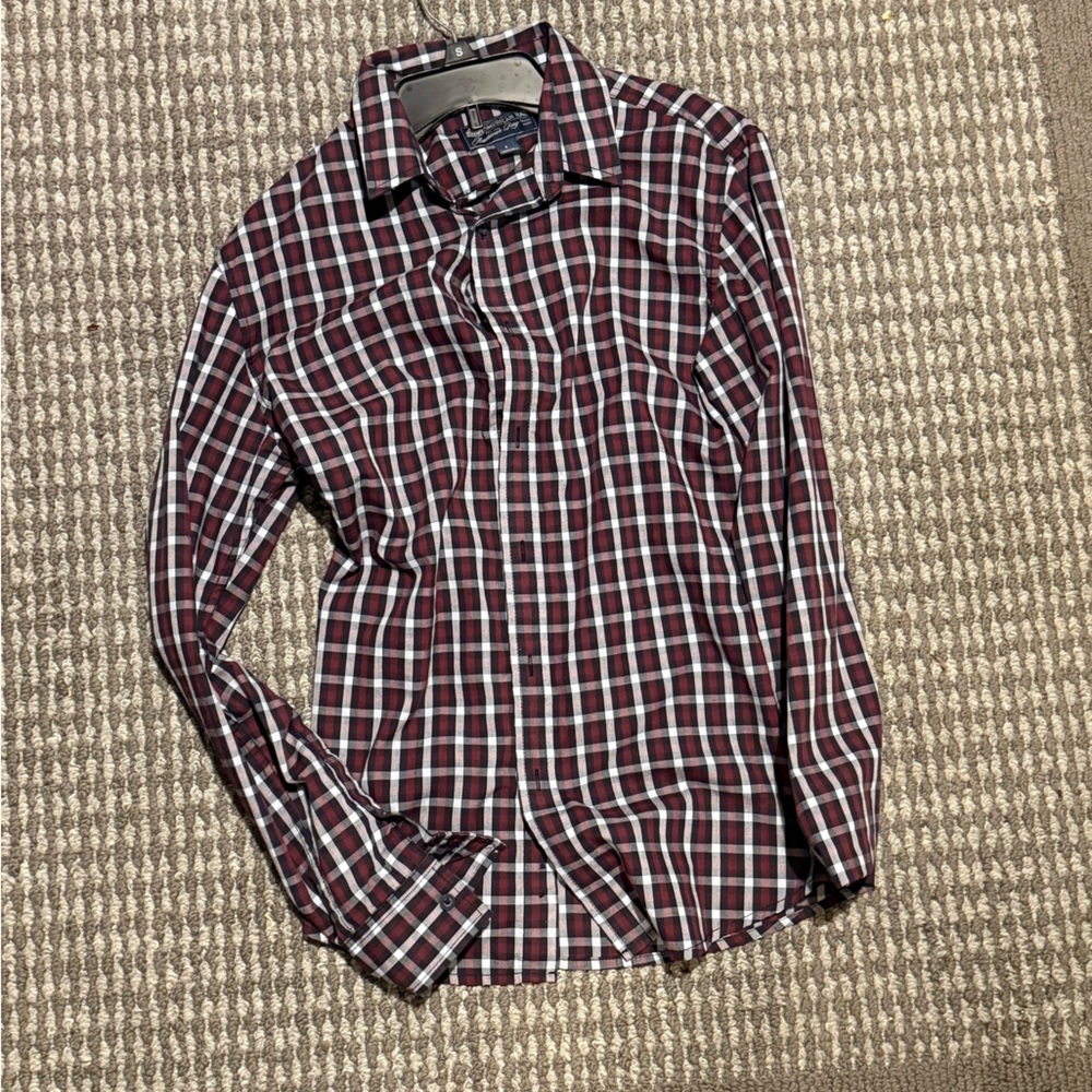 American Rag Checkered Shirt in Red and Black